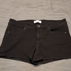 BKE Women's Dark Denim Jean Shorts